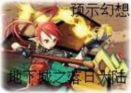 《地下城之落日大陆》小说封面